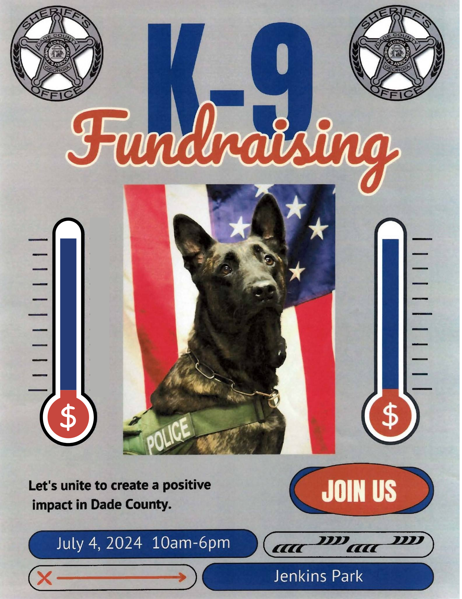 Sheriffs Office K-9 Fundraiser Flyer
